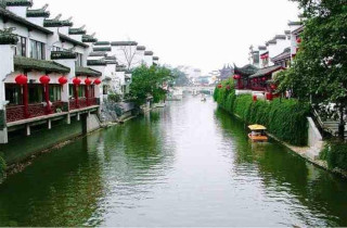 water towns in China a scenic water town in east China